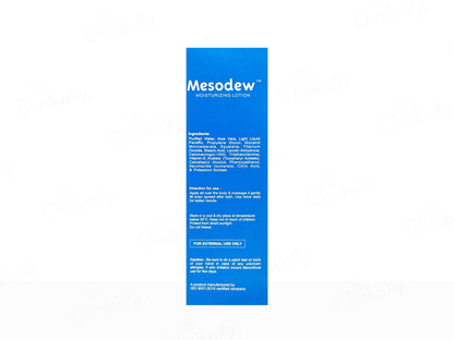 Mesodew Moisturizing Lotion For Hypersensitive Skin