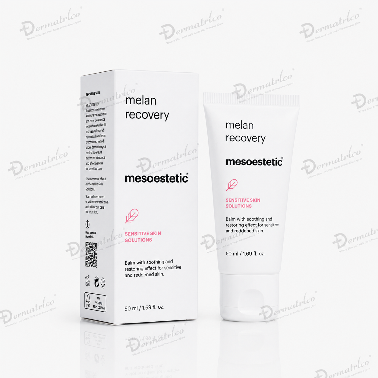 Mesoestetic Melan recovery Balm For soothing and restorative treatment 