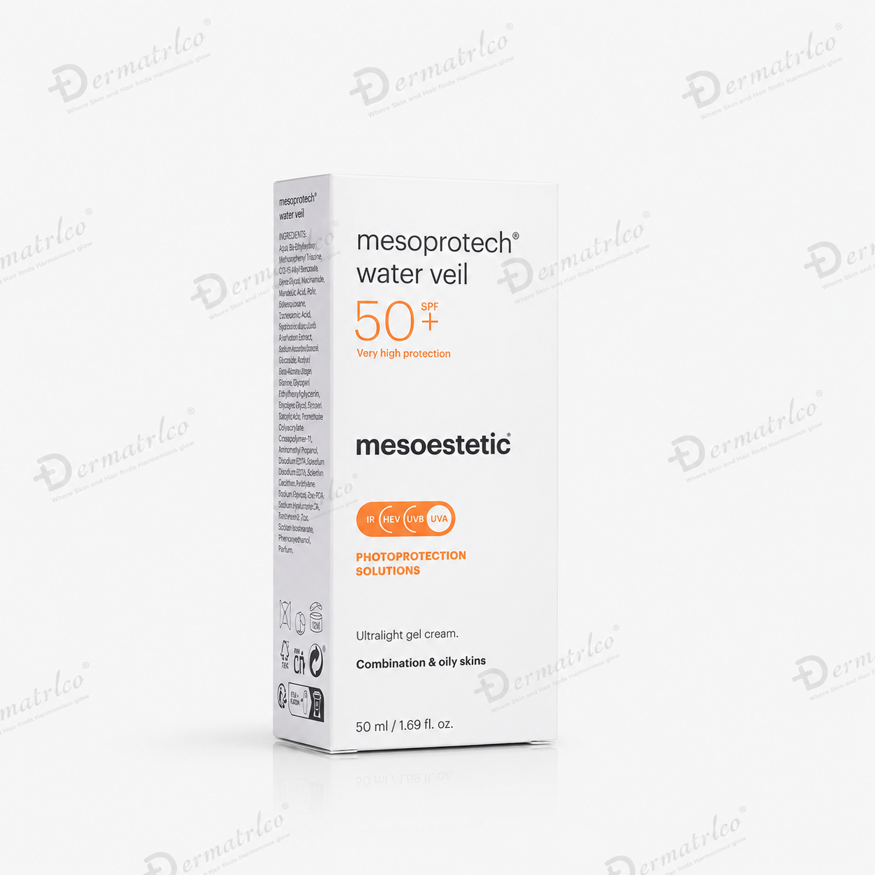 Mesoestetic Mesoprotech Water Ultralight Photoprotection Sunscreen SPF 50+