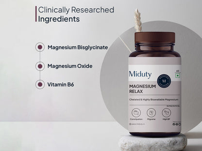 Miduty Chelated Magnesium Relax Capsule