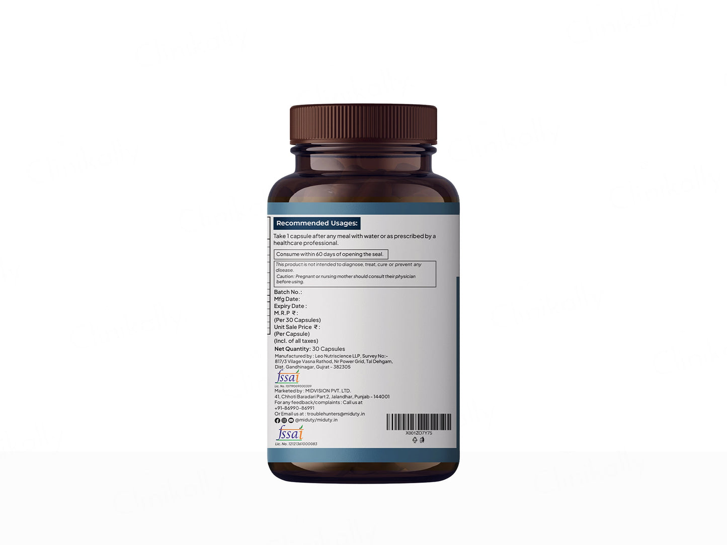 Miduty Eye Vision Shield Astaxanthin with Lutein & Zeaxanthin Capsule