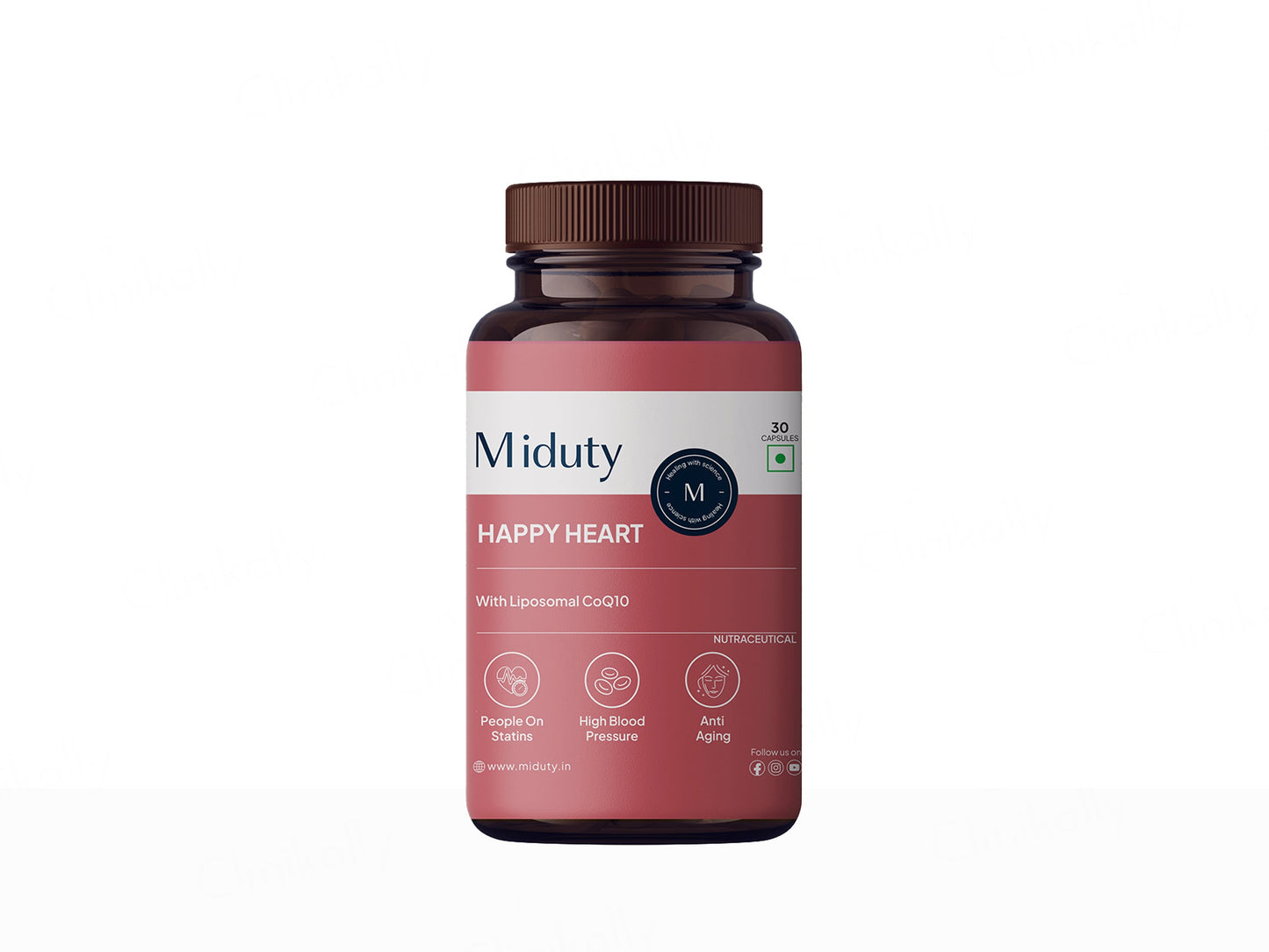 Miduty Happy Heart With Liposomal CoQ10 Capsule