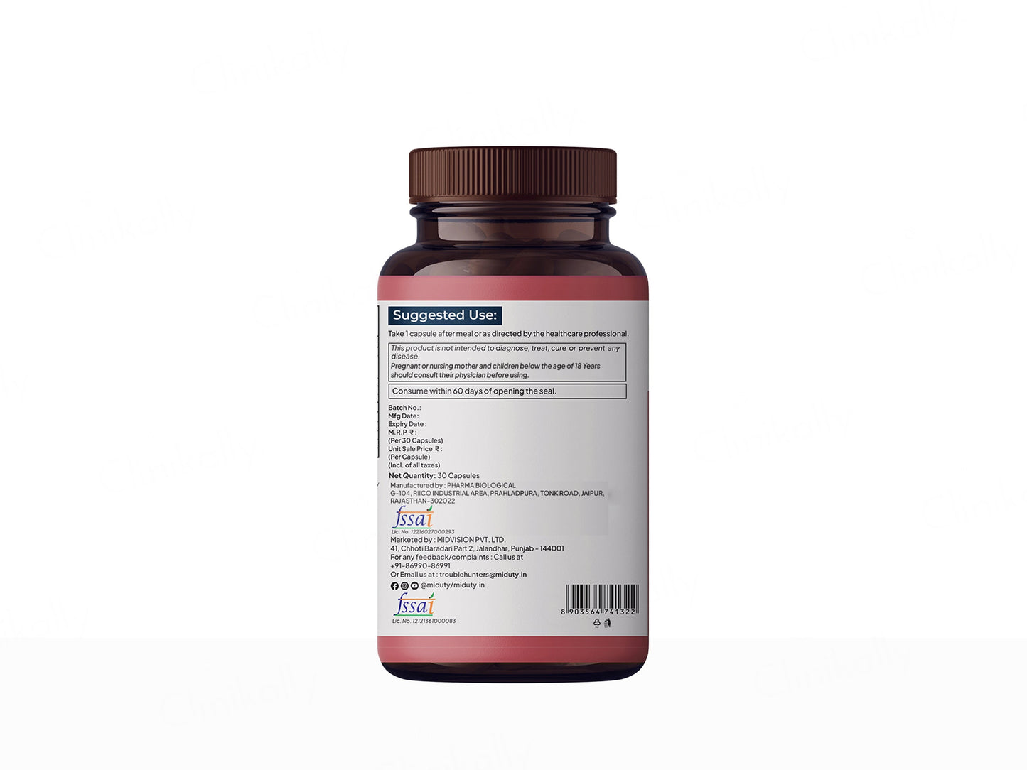 Miduty Happy Heart With Liposomal CoQ10 Capsule