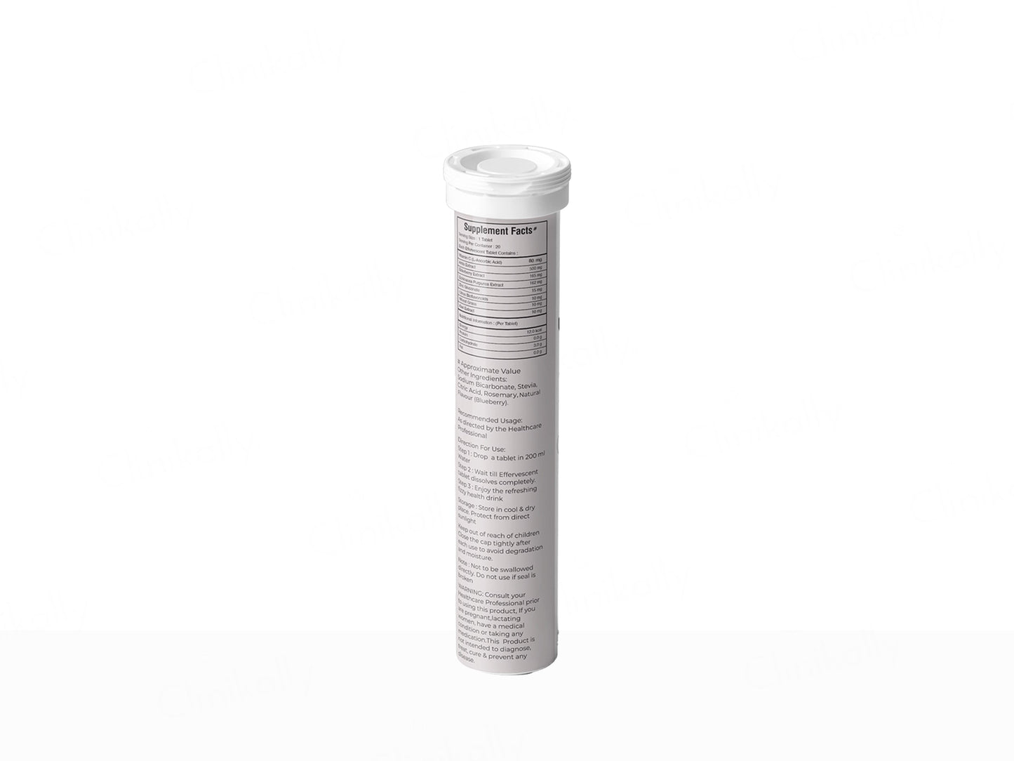 Miduty Ultimate Defence With Zinc, Vitamin C & Herbs Effervescent Tablet - Blueberry Flavour