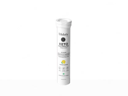 Miduty Keto Electrolytes Energy Drink Effervescent Tablet - Lemon Flavour