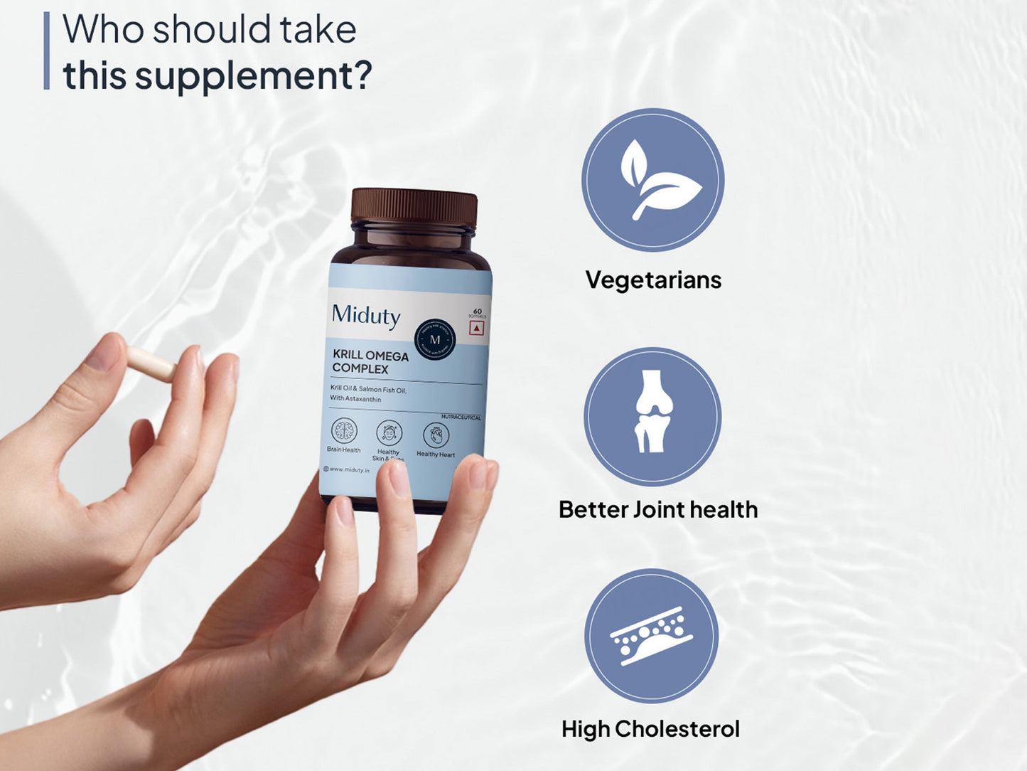 Miduty Krill Omega Complex Softgel Capsule