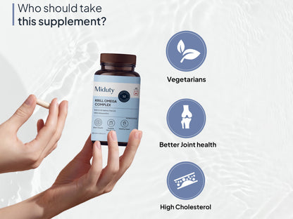 Miduty Krill Omega Complex Softgel Capsule