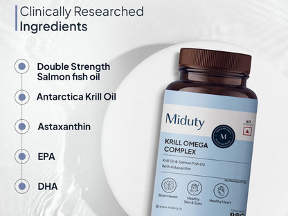 Miduty Krill Omega Complex Softgel Capsule