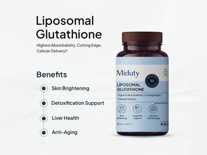 Miduty Liposomal Glutathione Capsule