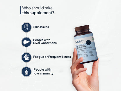 Miduty Liposomal Glutathione Capsule