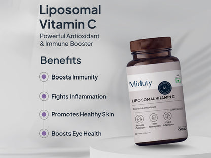 Miduty Liposomal Vitamin C Powerful Antioxidant Capsule