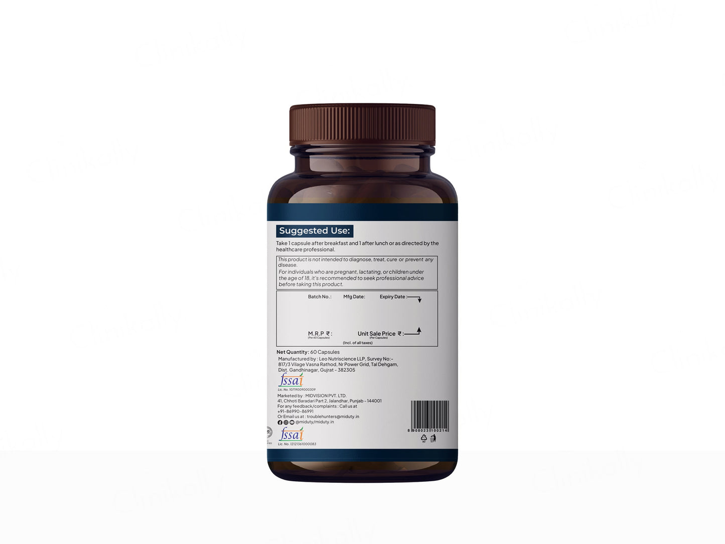 Miduty Memory & Focus Capsule