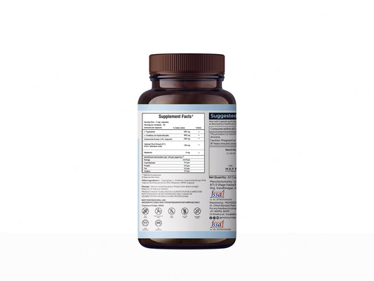Miduty Sleep Well Melatonin, Chamomile Extract & L-Tryptophan Capsule