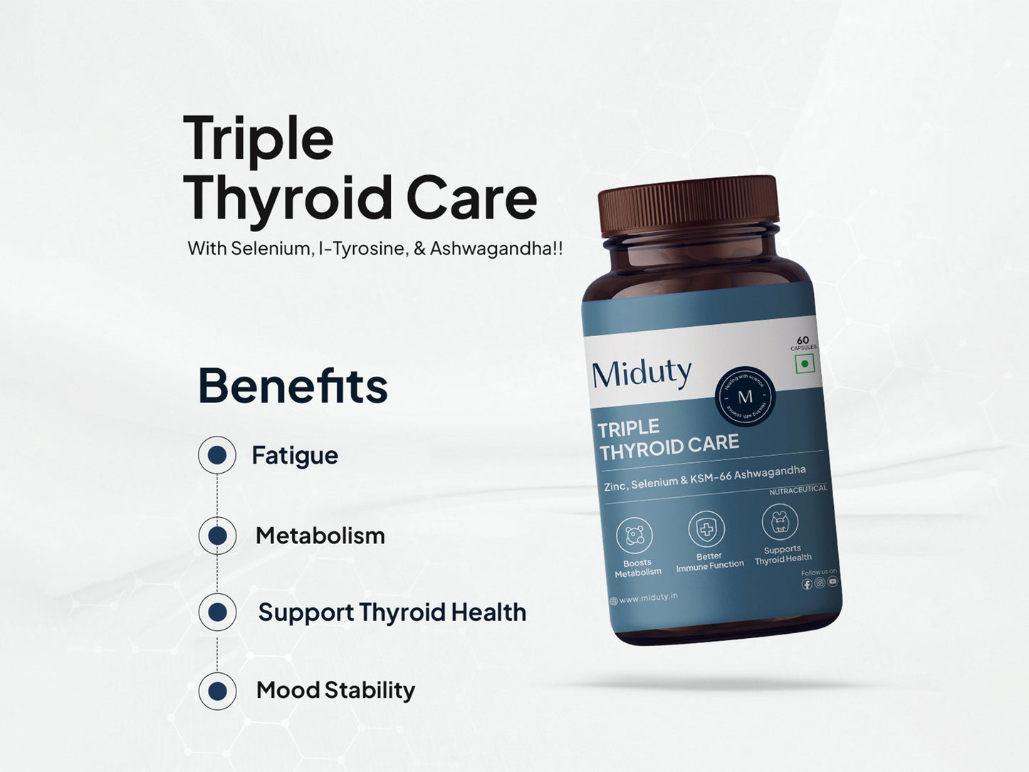 Miduty Triple Thyroid Care Capsule