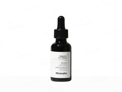 Minimalist 16% Vitamin C Face Serum with Vitamin E & Ferulic Acid