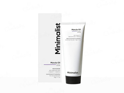 Minimalist 5% Marula Oil Moisturizer For Dry Skin