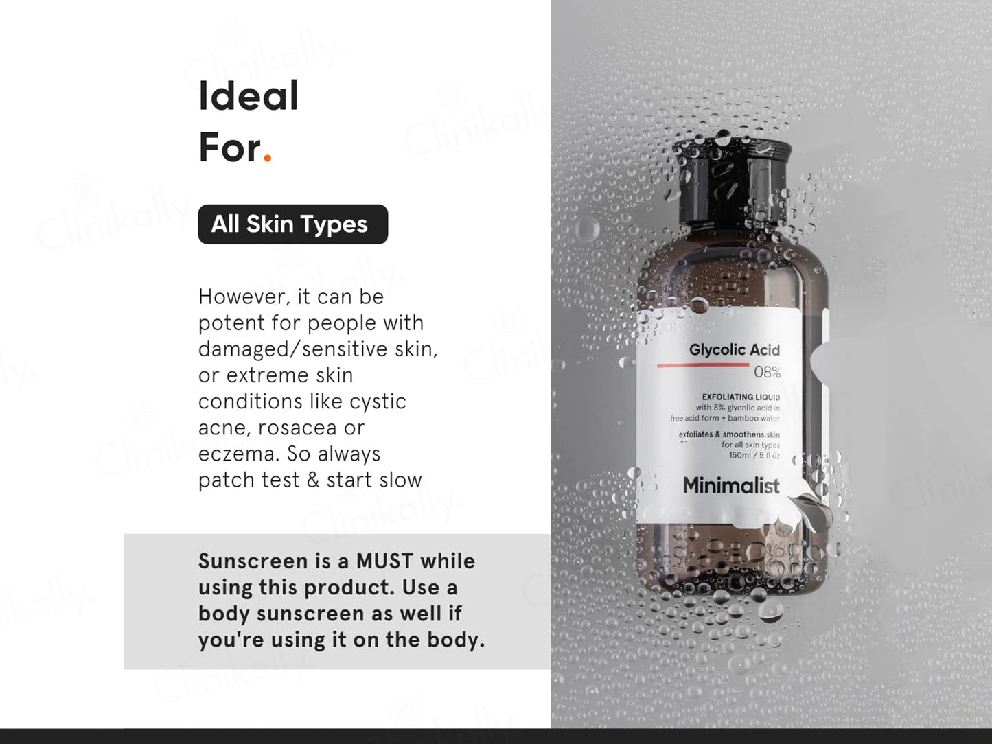 Minimalist 8% Glycolic Acid Exfoliating Liquid
