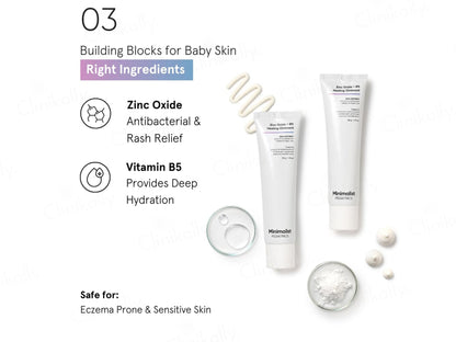 Minimalist Pediatrics Zinc Oxide + Vitamin B5 Healing Skin Ointment