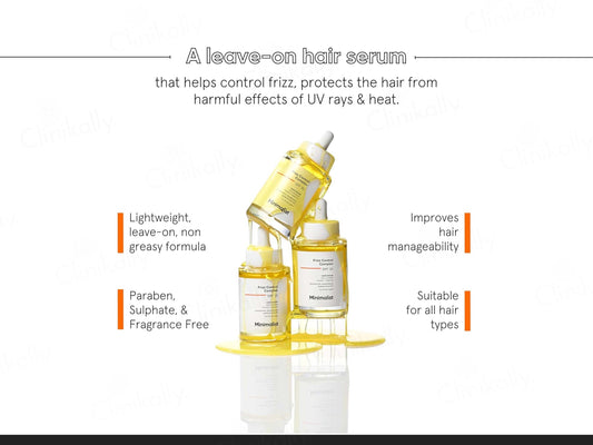 Minimalist Frizz Control Complex Hair Serum SPF 30