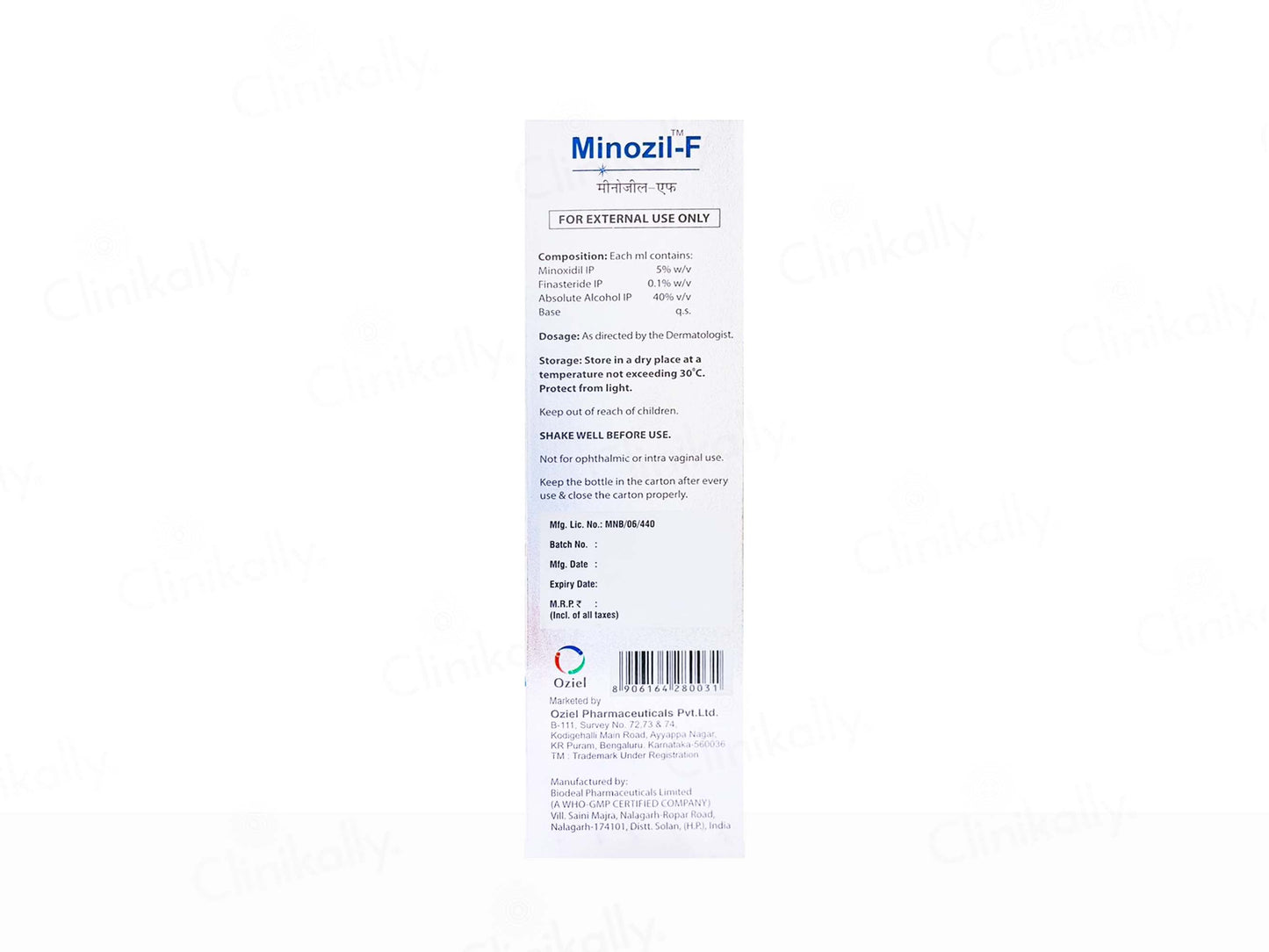 Minozil-F Topical Solution