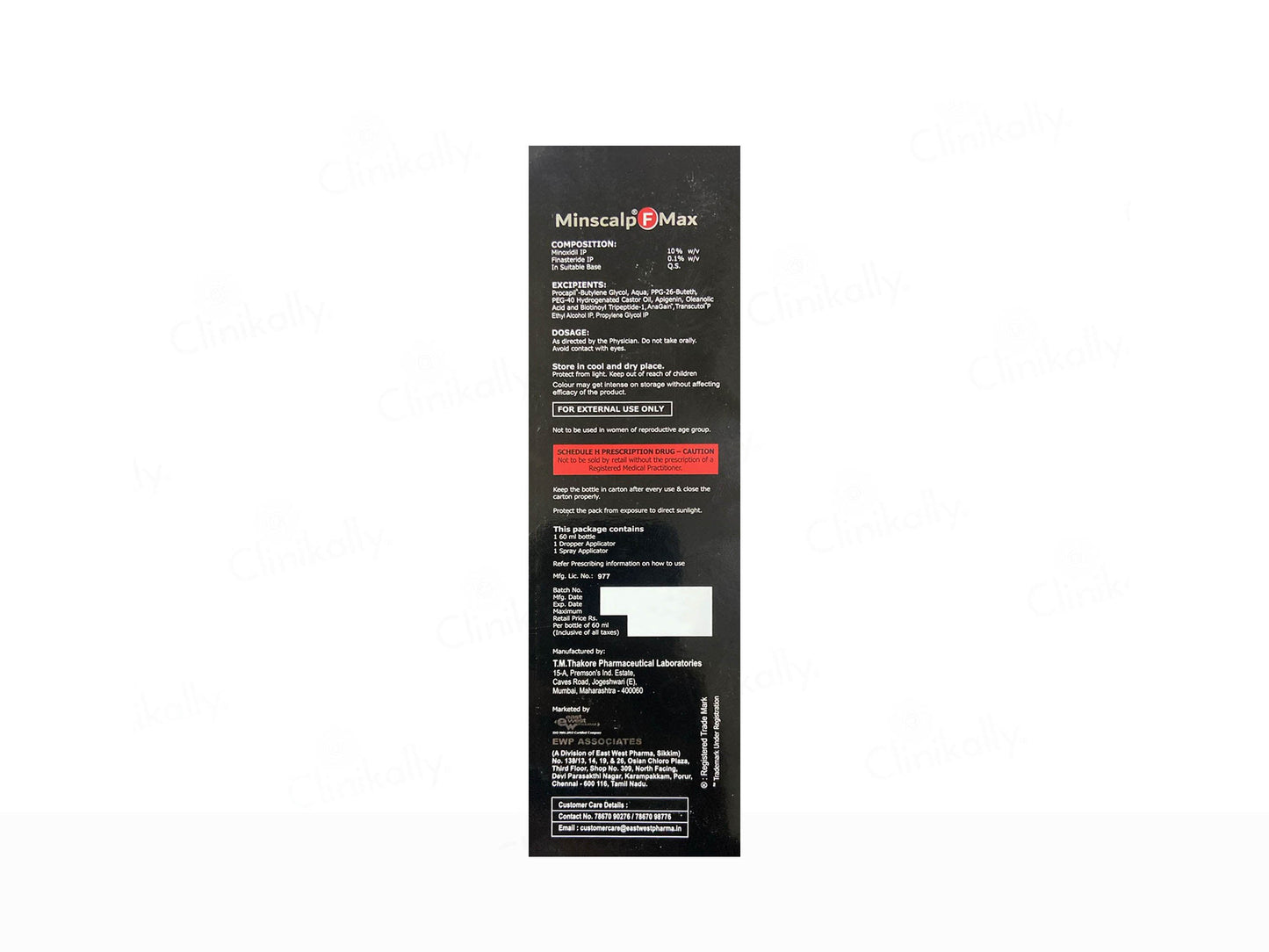 Minscalp F Max 10% Topical Solution