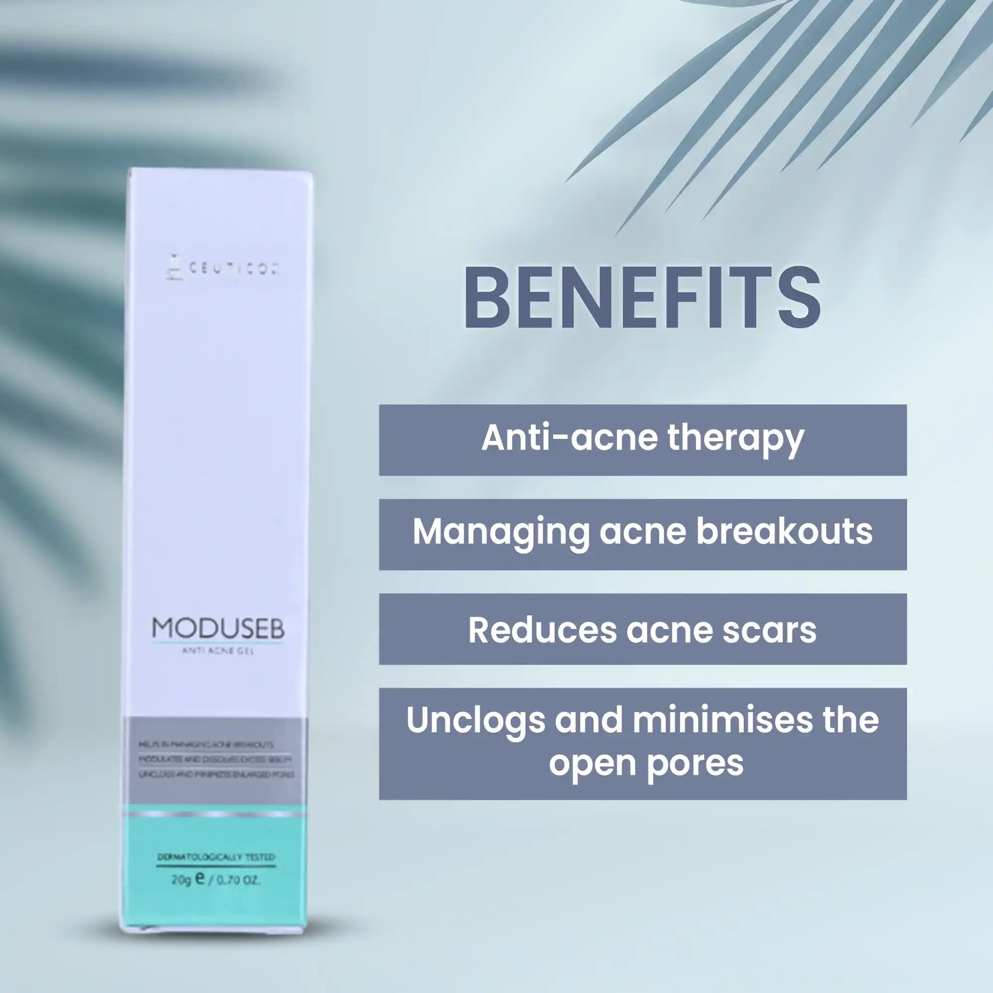 Moduseb Anti-Acne Oil-Control Gel |control excess oil, giving you the radiant skin