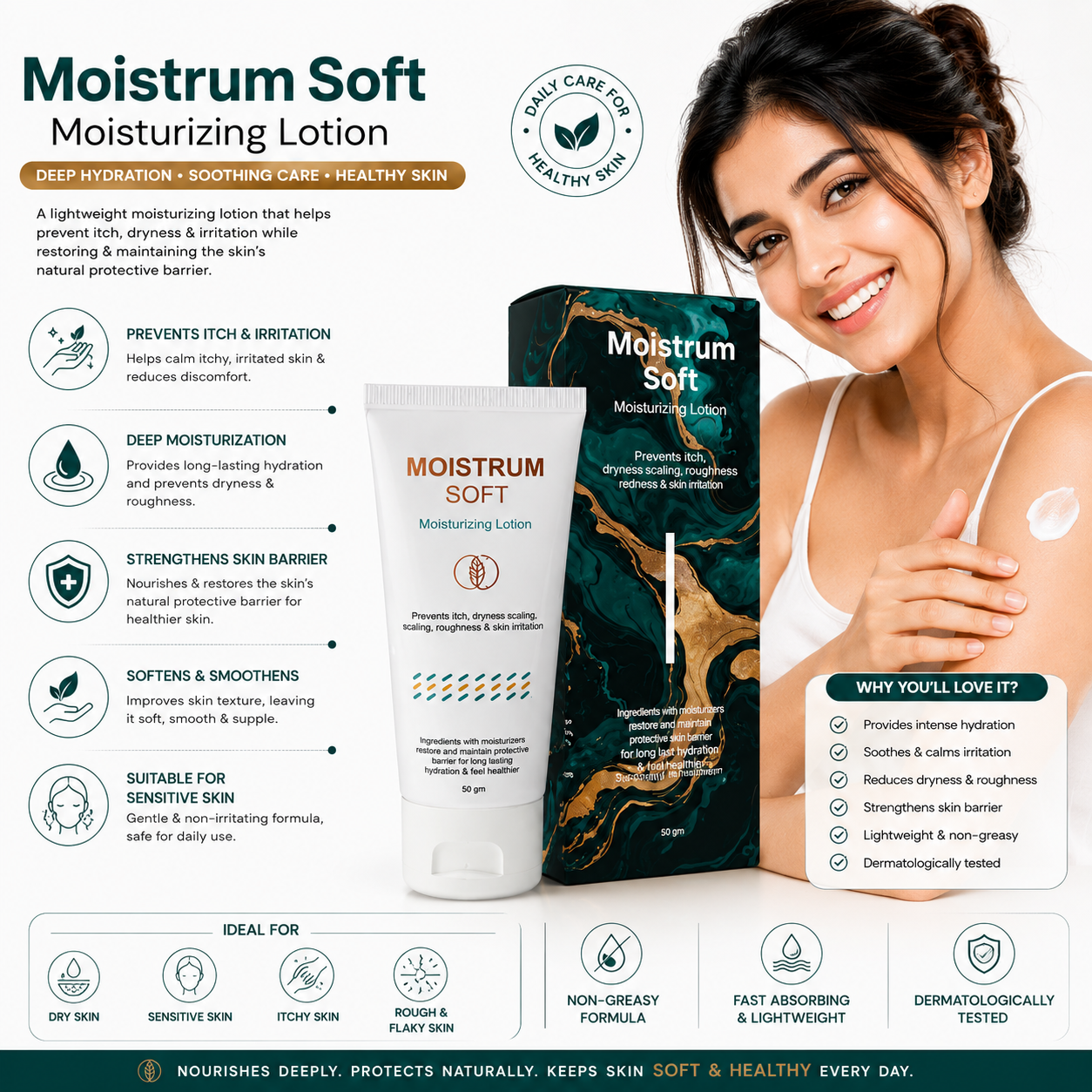 Moistrum Soft Moiturizing Lotion