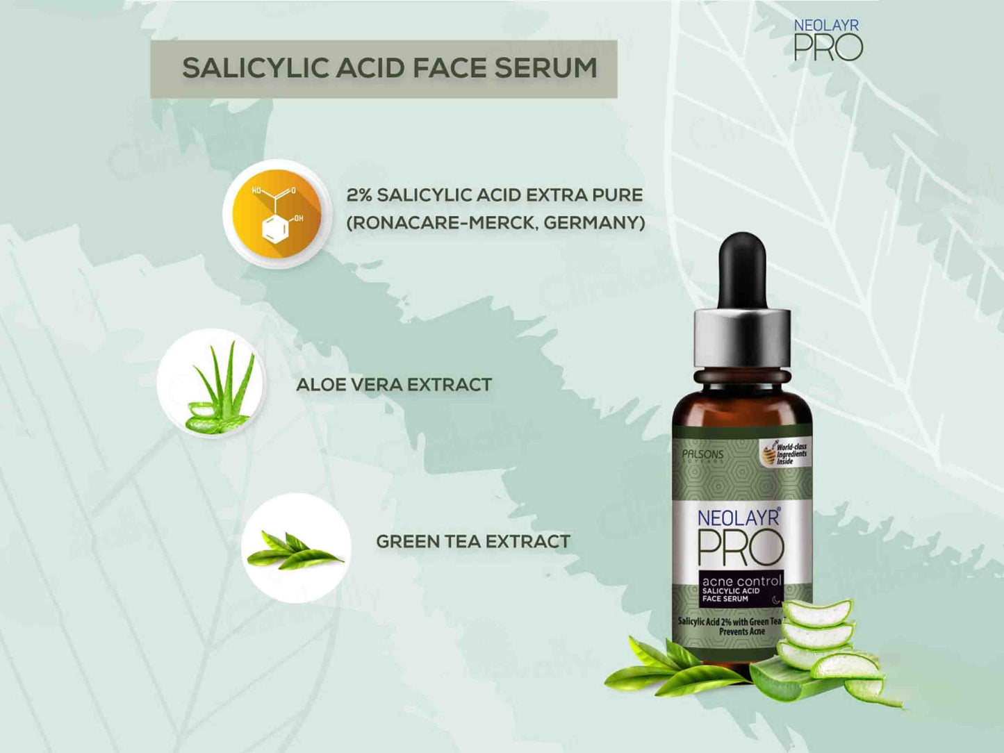 Neolayr Pro Acne Control Salicylic Acid Face Serum