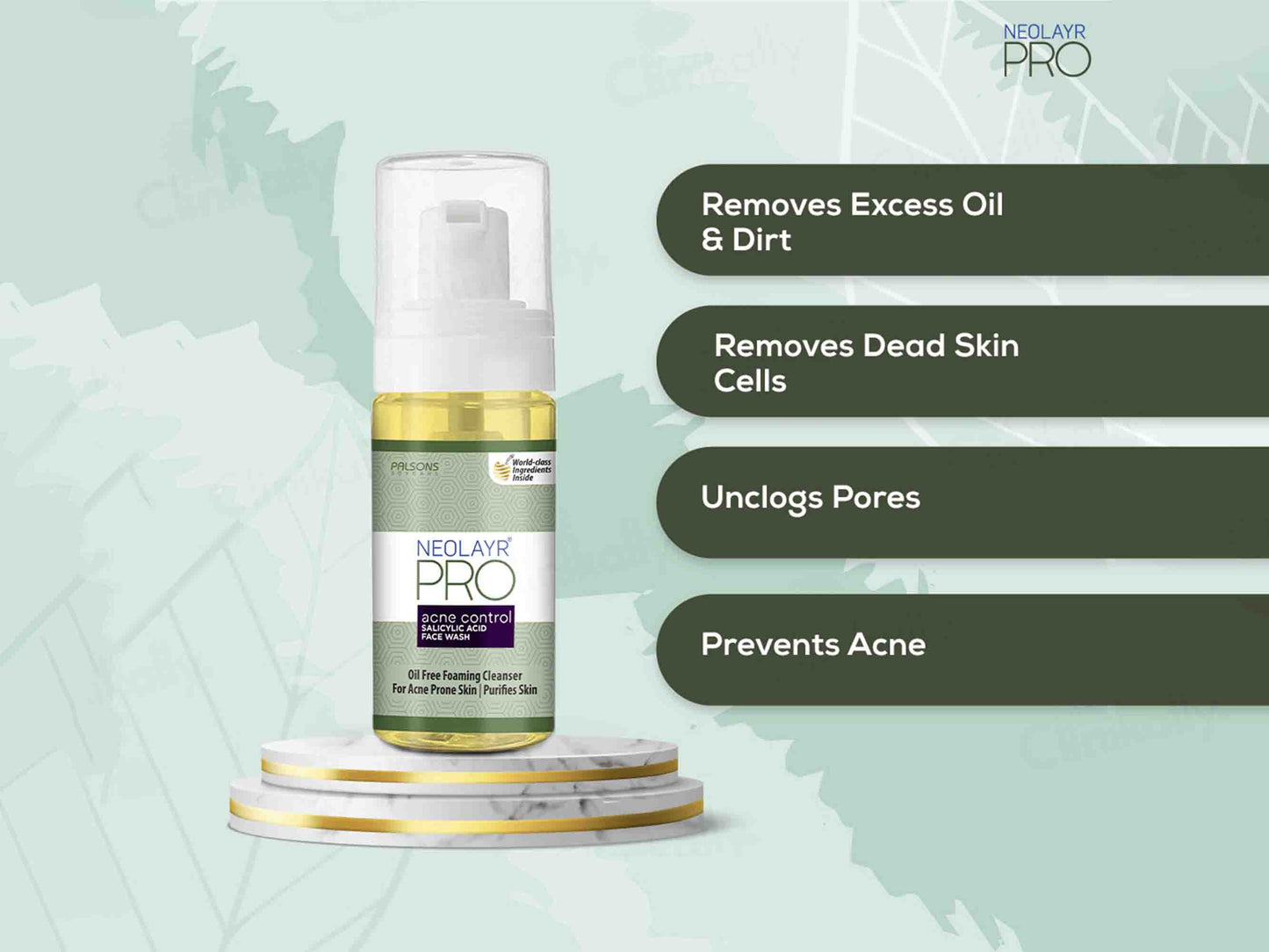 Neolayr Pro Acne Control Salicylic Acid Face Wash