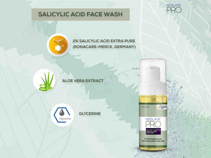 Neolayr Pro Acne Control Salicylic Acid Face Wash