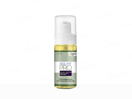 Neolayr Pro Acne Control Salicylic Acid Face Wash