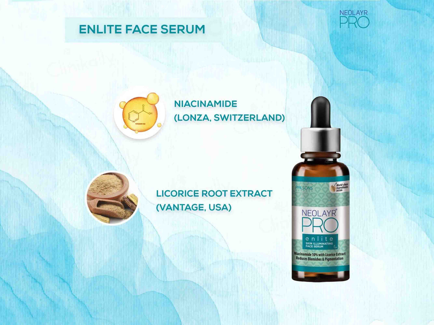 Neolayr Pro Enlite Skin Illuminating Face Serum