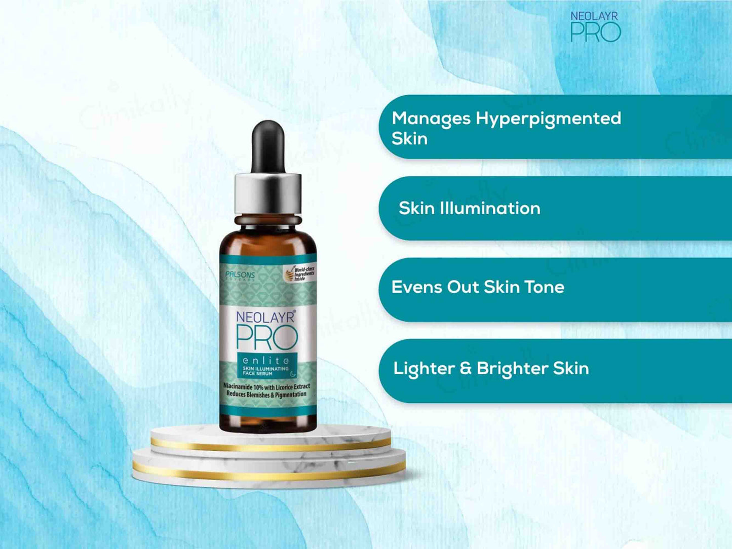Neolayr Pro Enlite Skin Illuminating Face Serum