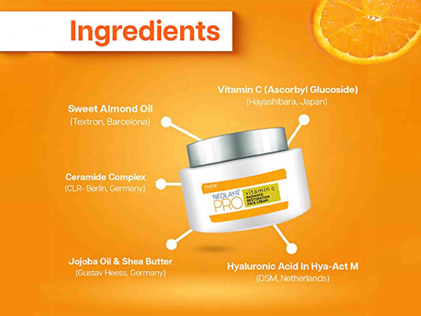 Neolayr Pro Vitamin-C Radiance Restoration Face Cream