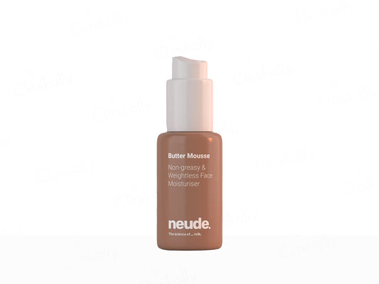 Neude Butter Mousse Non-greasy & Weightless Face Moisturiser