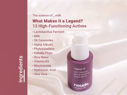 Neude 360° Skincare Legend 13 Barrier Building Super Face Serum