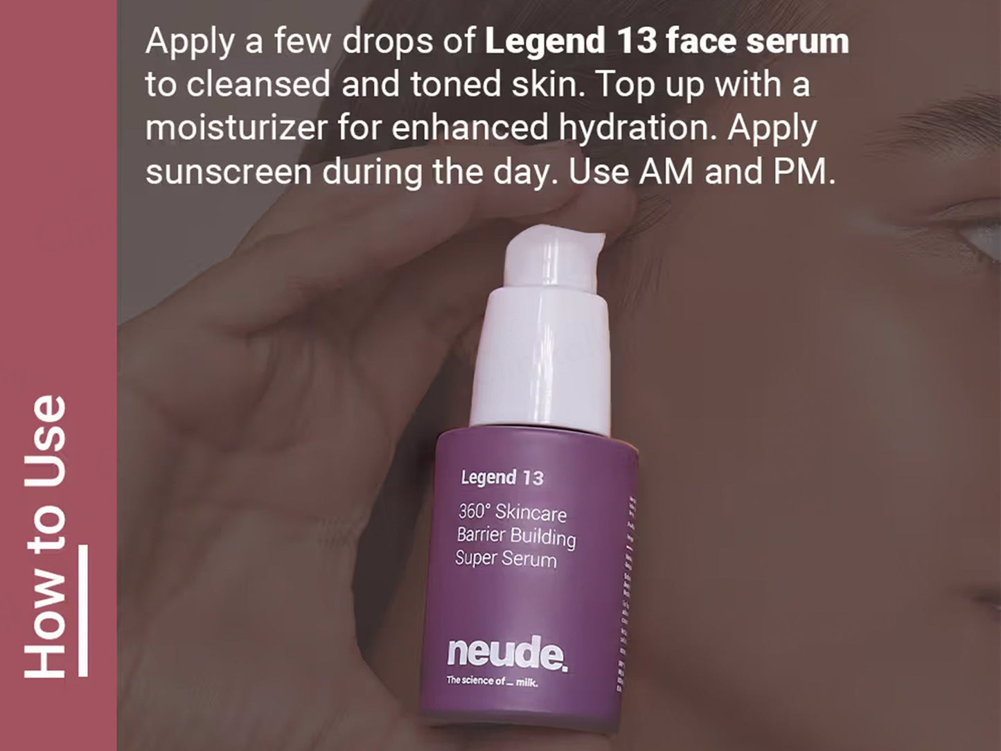 Neude 360° Skincare Legend 13 Barrier Building Super Face Serum