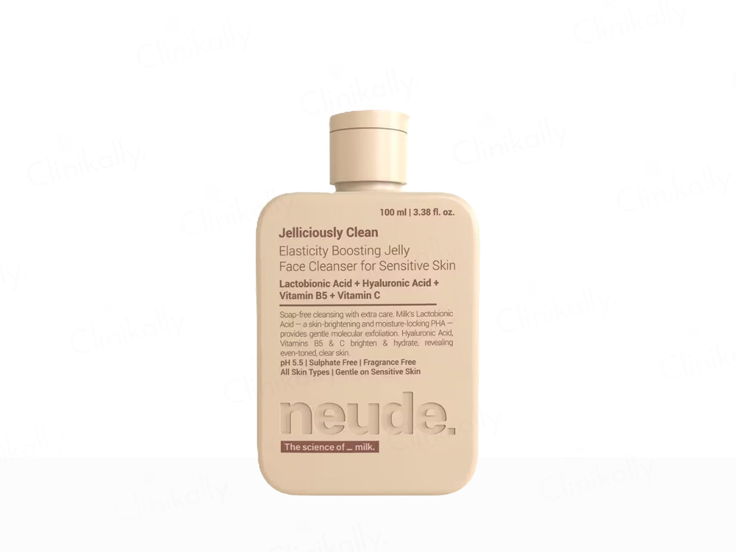 Neude Jelliciously Clean Elasticity Boosting Jelly Face Cleanser For Sensitive Skin