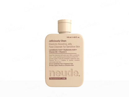 Neude Jelliciously Clean Elasticity Boosting Jelly Face Cleanser For Sensitive Skin