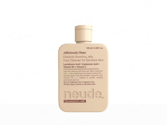 Neude Jelliciously Clean Elasticity Boosting Jelly Face Cleanser For Sensitive Skin