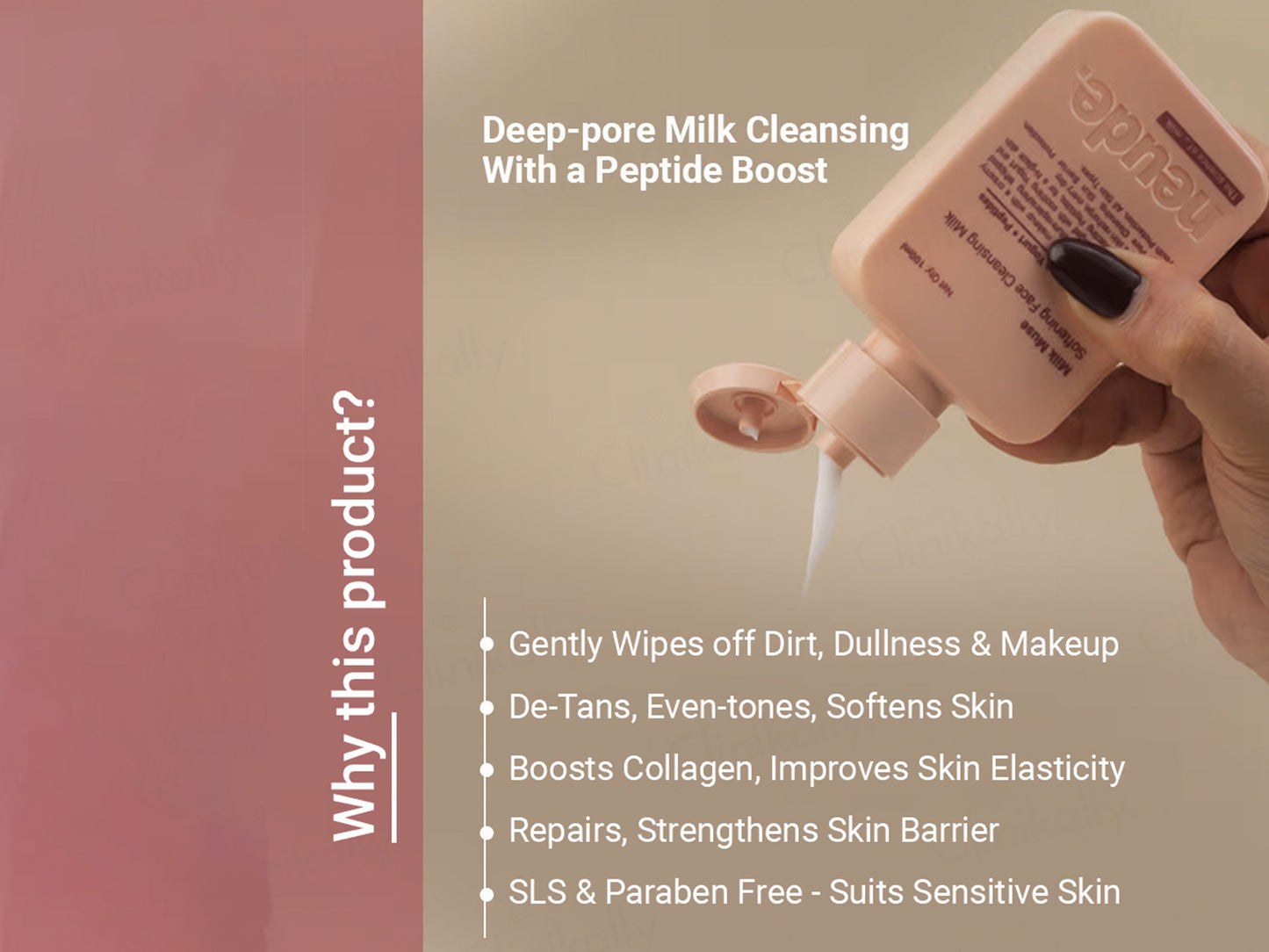 Neude Milk Muse Softening Face Cleansing Milk