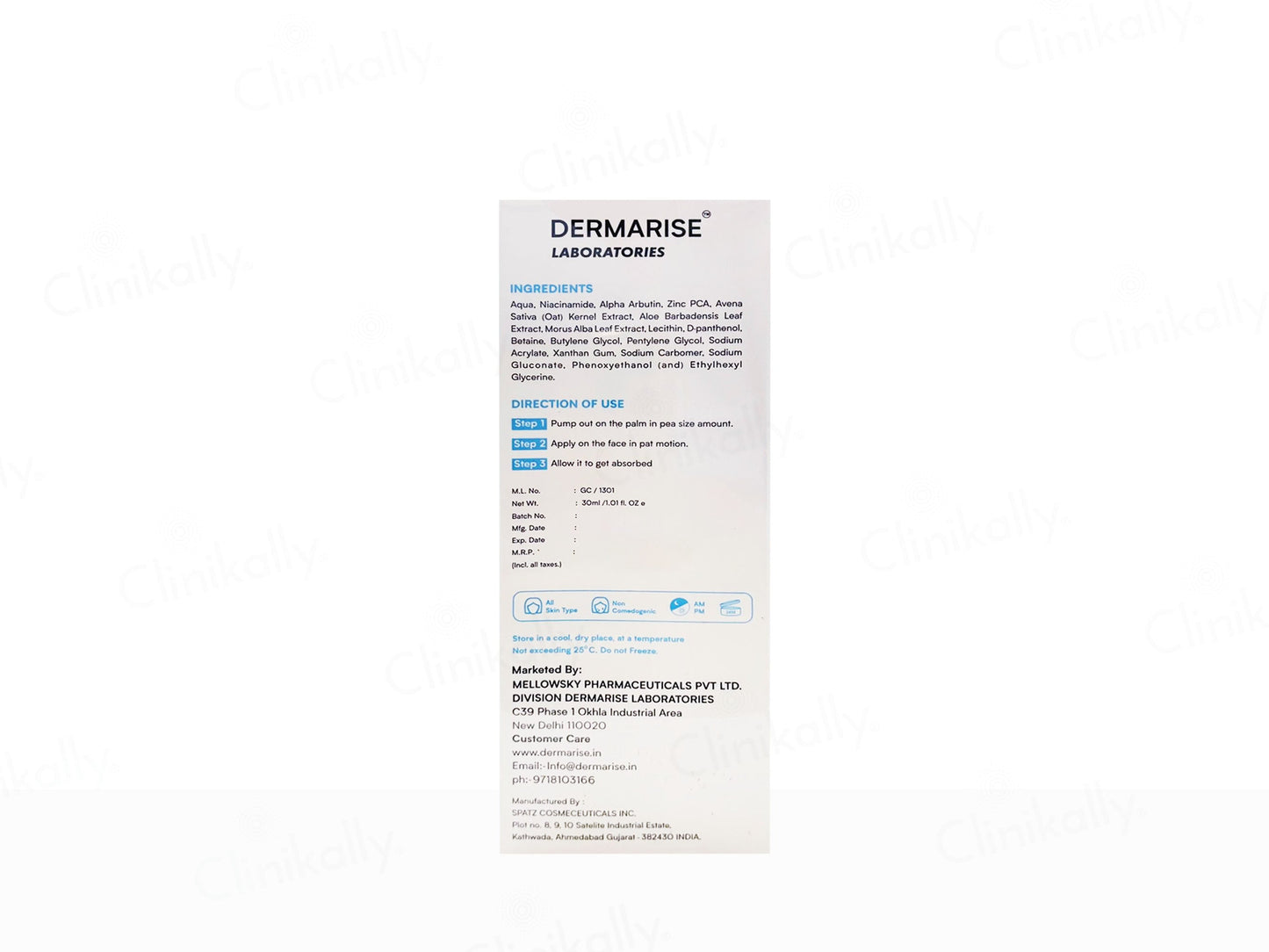 Dermarise Niaderm Niacinamide Advance Serum