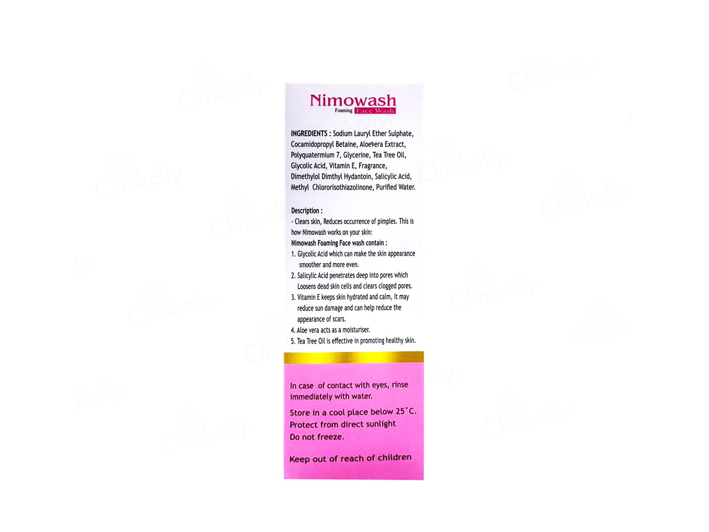 Nimowash Foaming Face Wash
