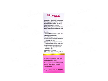 Nimowash Foaming Face Wash