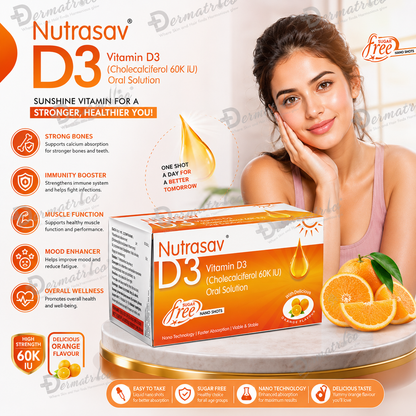 Nutrasav D3 Orange Flavour Shots