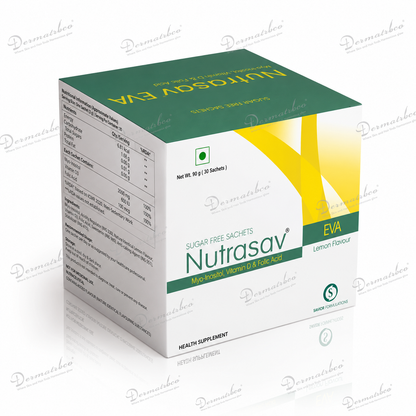 Nutrasav Eva Sugar Free Sachets Lemon Flavour