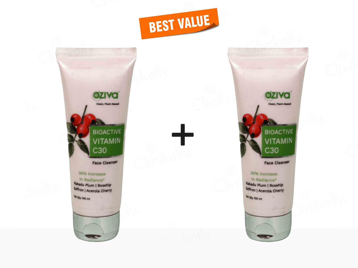 OZiva Bioactive Vitamin C30 Face Cleanser