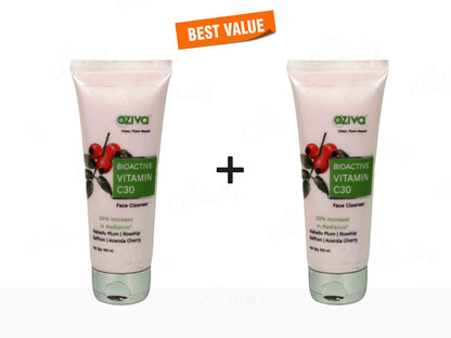 OZiva Bioactive Vitamin C30 Face Cleanser
