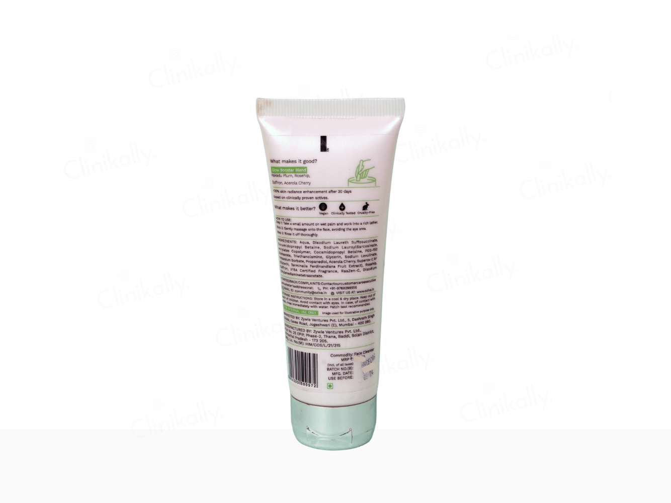 OZiva Bioactive Vitamin C30 Face Cleanser