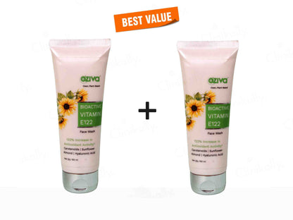OZiva Bioactive Vitamin E122 Gel Face Wash
